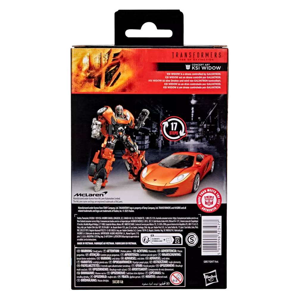 PreOrder - Studio Series - Concept Art KSI Widow - Deluxe Class - Age Of Extinction