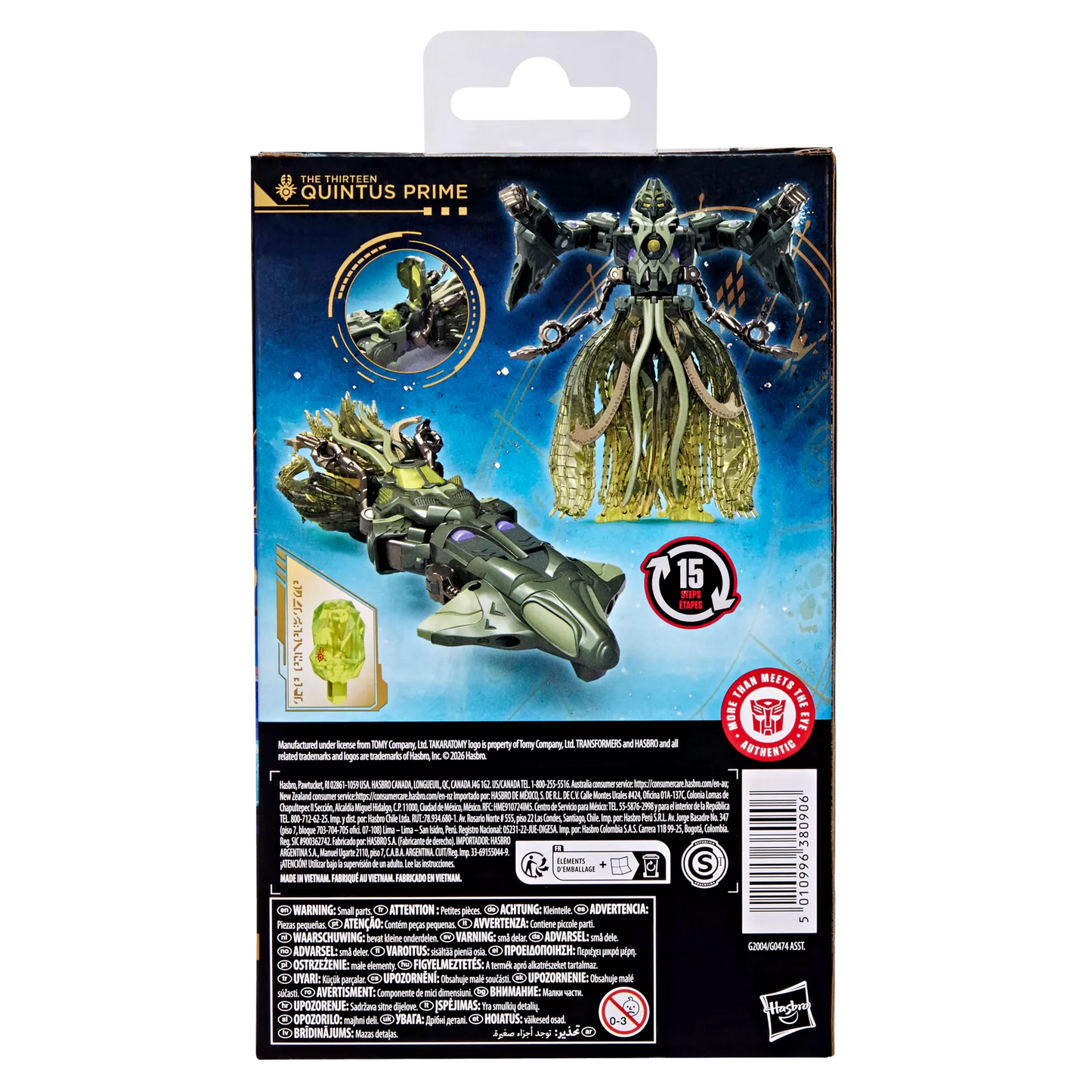 Hasbro - Transformers - Age Of the Primes - Deluxe Class - The Thirteen Quintus Prime