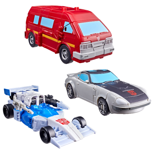 PreOrder - Transformers Age of the Primes Autobot Mirage, Ironhide, and Bluestreak