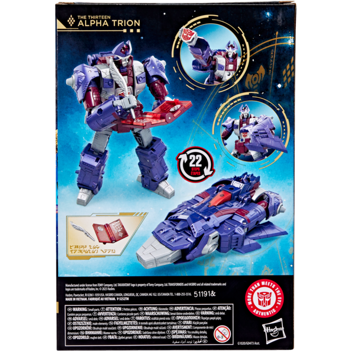 Age Of The Primes - Alpha Trion - Voyager Class - The Thirteen