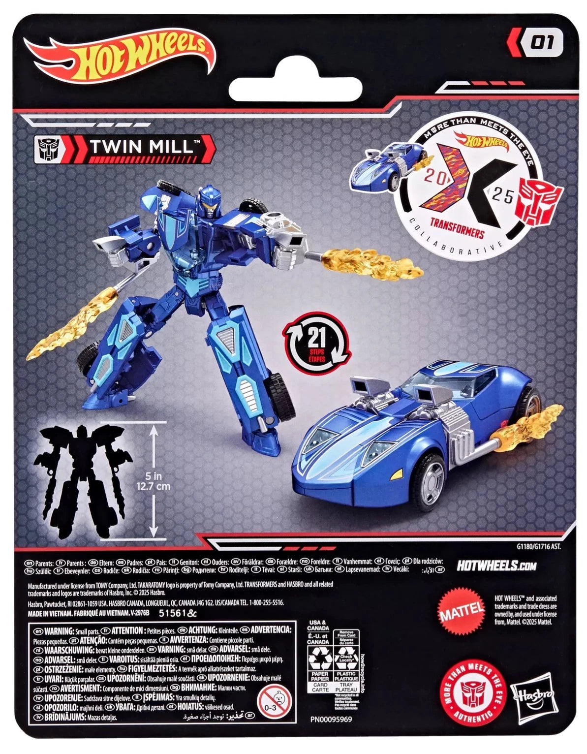 Transformers Collaborative Hot Wheels x Transformers Twin Mill