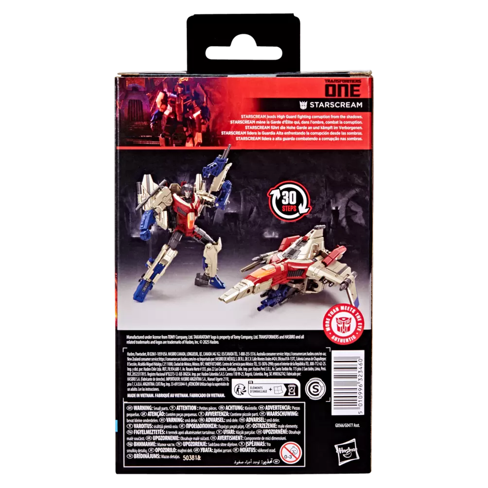 Studio Series - Starscream - Deluxe Class - Transformers One
