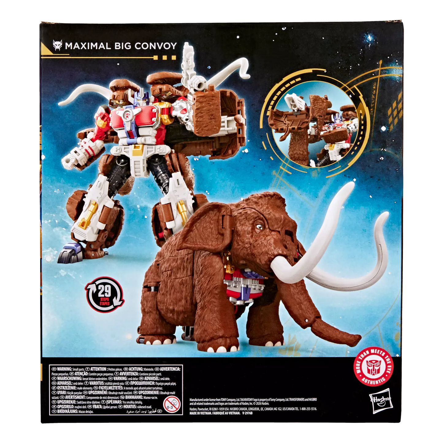 Hasbro Transformers Age Of The Primes - Leader Class - Maximal Big Convoy