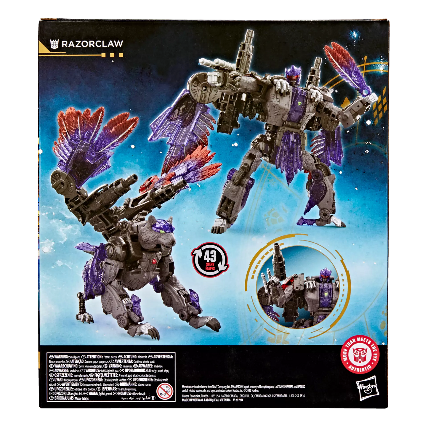 Hasbro Transformers - Age Of The Primes - Leader Class - Razorclaw