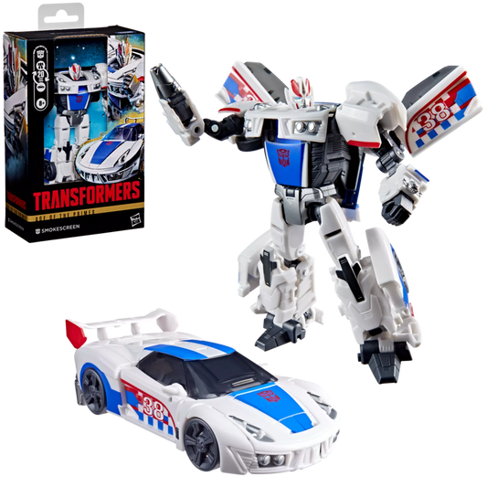 Transformers Age of the Primes Deluxe Class Smokescreen Action Figure