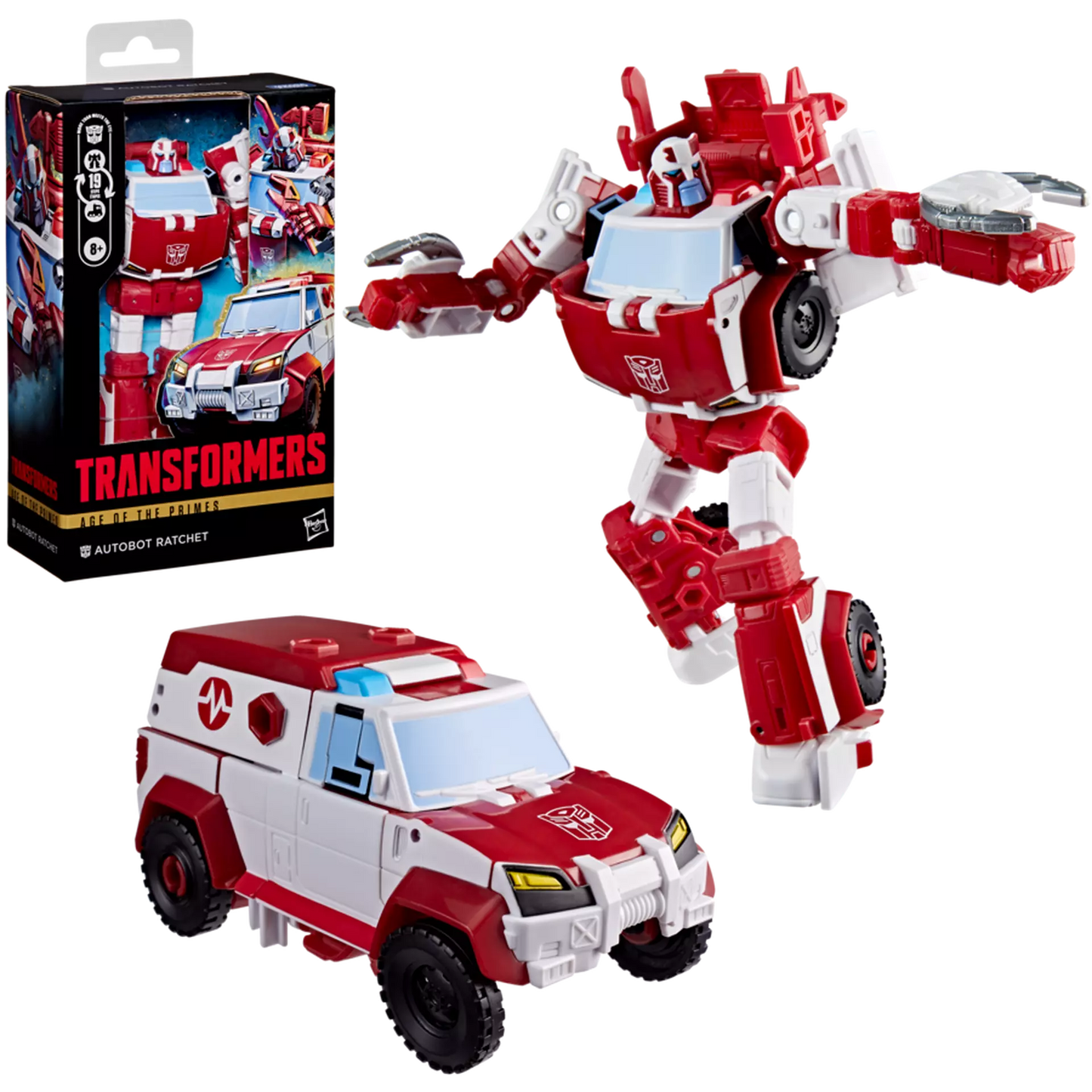 Transformers Age of the Primes Deluxe Class Autobot Ratchet Action Figure