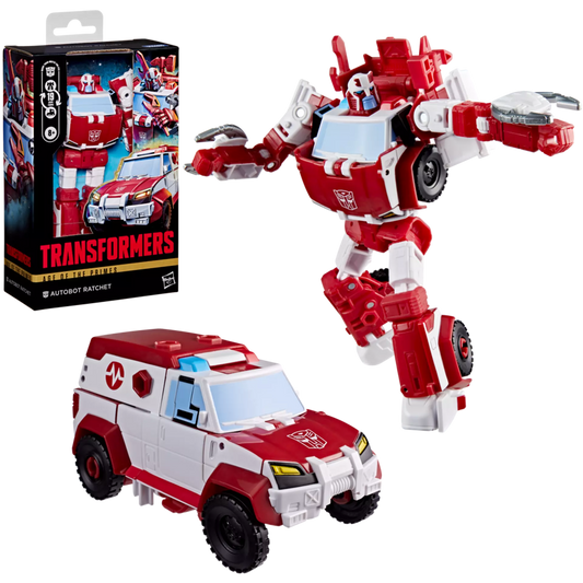 Transformers Age of the Primes Deluxe Class Autobot Ratchet Action Figure