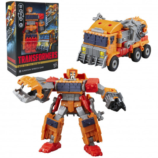 PreOrder - Hasbro - Transformers - Age Of the Primes - Voyager Class - Junkion Wreck-Gar