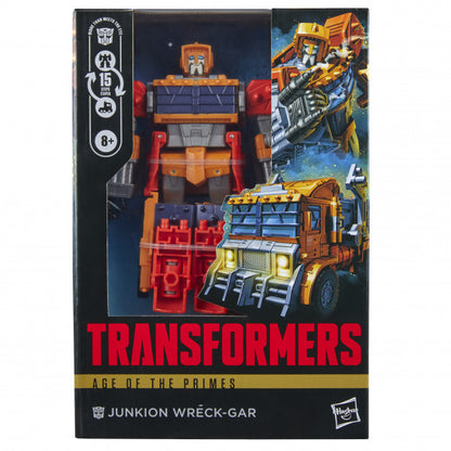 PreOrder - Hasbro - Transformers - Age Of the Primes - Voyager Class - Junkion Wreck-Gar