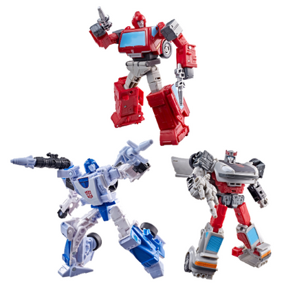 PreOrder - Transformers Age of the Primes Autobot Mirage, Ironhide, and Bluestreak