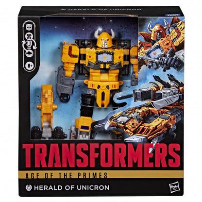 PreOrder - Transformers Age of the Primes Leader Class Herald of Unicron