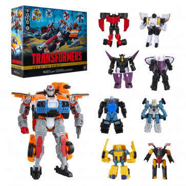 PreOrder - Transformers Powerlinx Red Alert and 8 Mini-Con Pack Figure Set - Age of the Primes