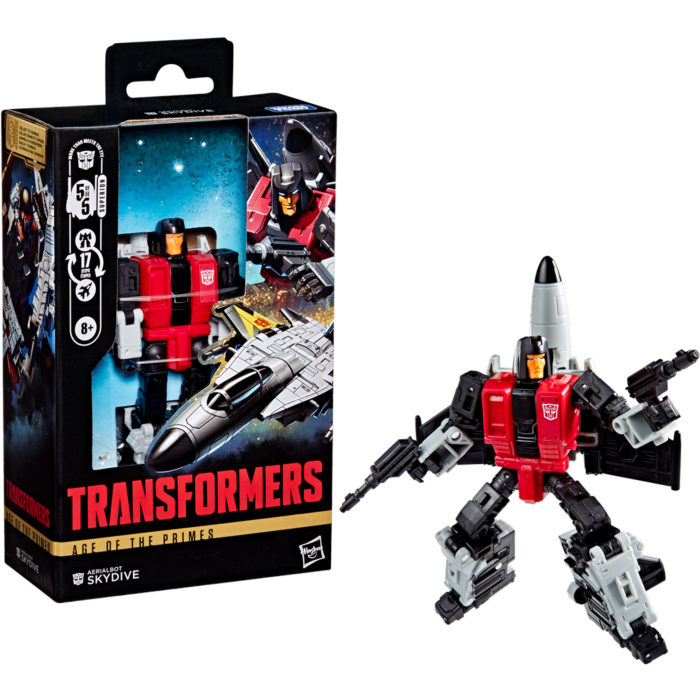 Age Of The Primes - Skydive - Deluxe Class - Aerialbot - Superion