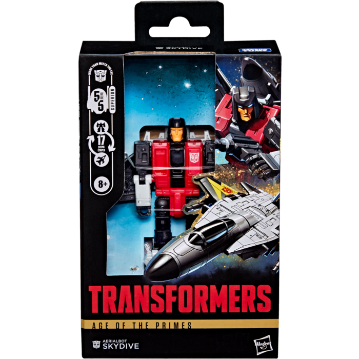 Age Of The Primes - Skydive - Deluxe Class - Aerialbot - Superion