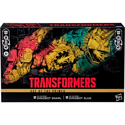 Age Of The Primes - G2 Dinobot Slug and G2 Dinobot Snarl - Leader Class (x2) - G2 Universe