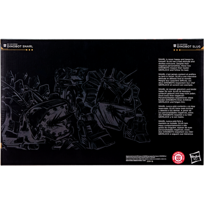 Age Of The Primes - G2 Dinobot Slug and G2 Dinobot Snarl - Leader Class (x2) - G2 Universe