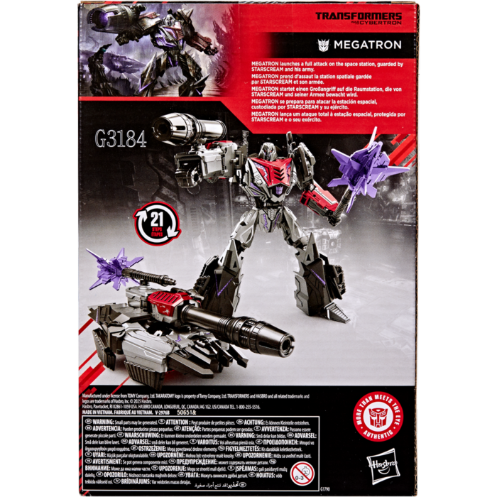 Studio Series  - Megatron - Voyager Class - War for Cybertron