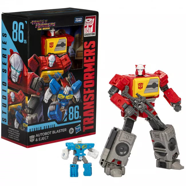 Studio Series 86 - Autobot Blaster & Eject - Voyager Class - SS86-25