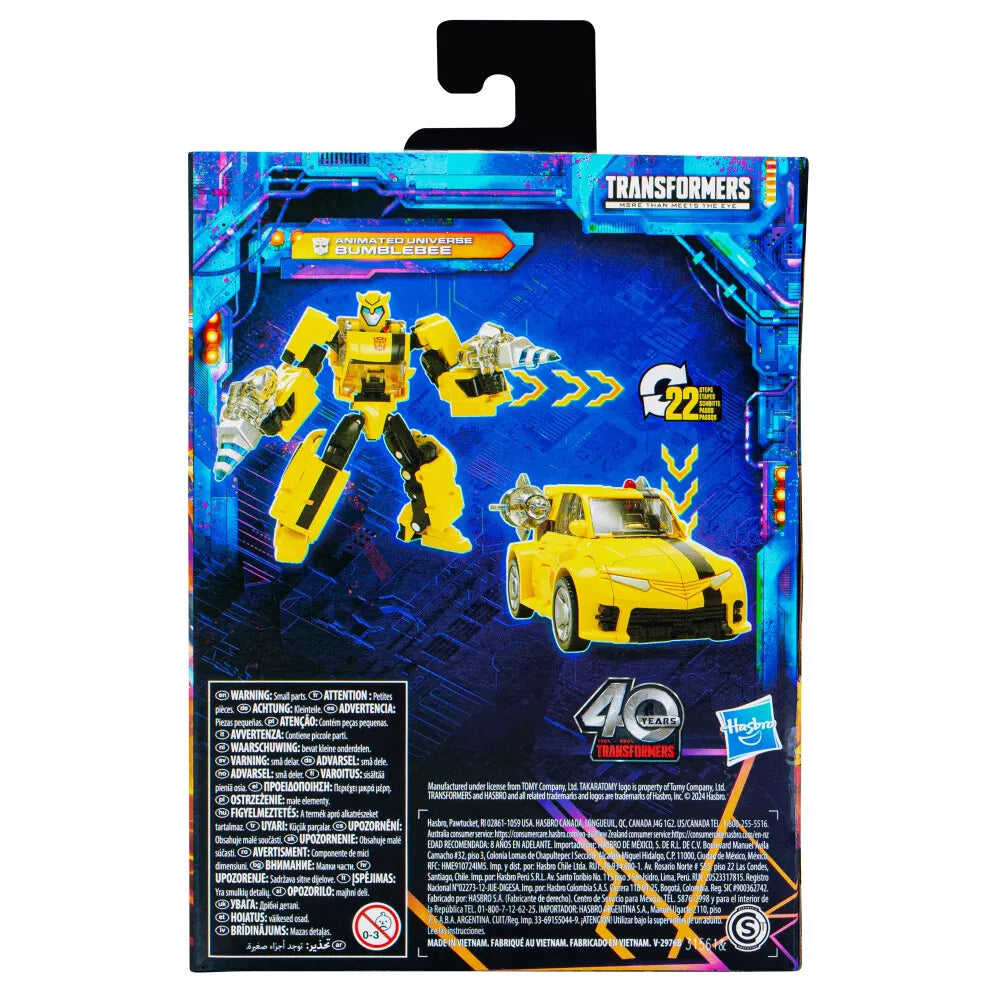 Transformers Legacy United Animated Universe Bumblebee Deluxe Class