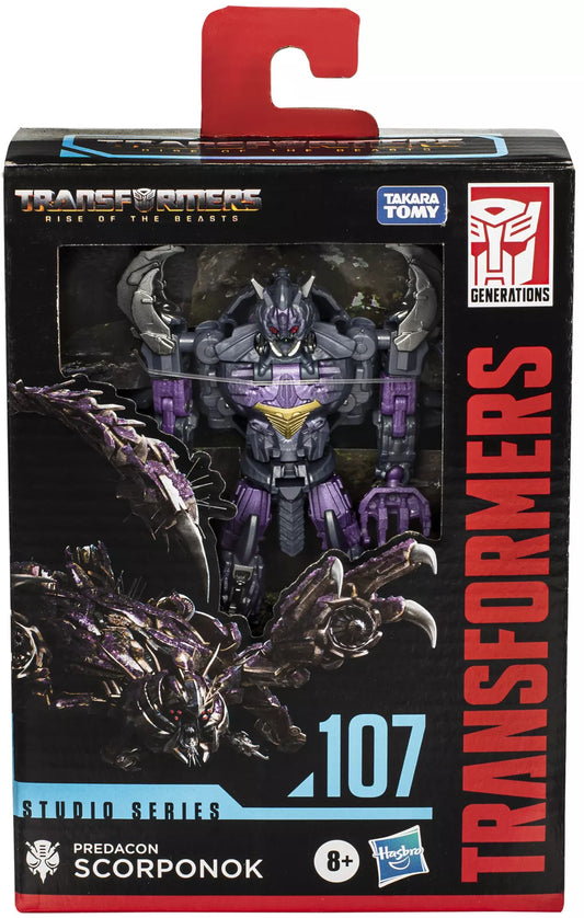 Studio Series 107 - Predacon Scorponok - Deluxe Class