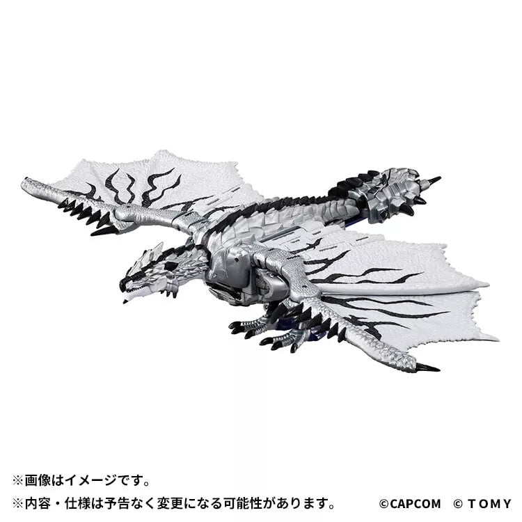 Hasbro Hunter x Transformers Takara Tomy Silver Rathalos Prime Au Stock Pre Sale