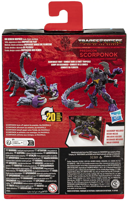Studio Series 107 - Predacon Scorponok - Deluxe Class