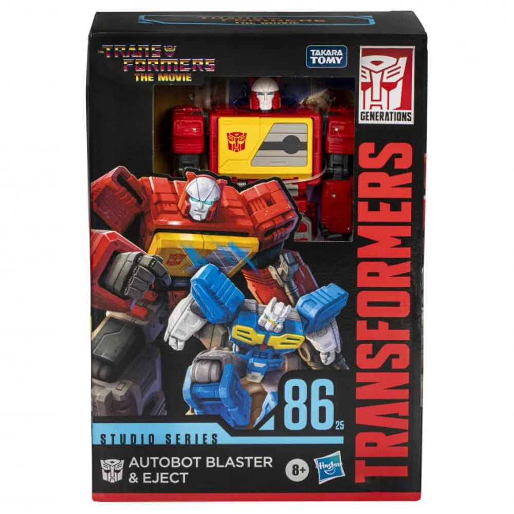 Studio Series 86 - Autobot Blaster & Eject - Voyager Class - SS86-25