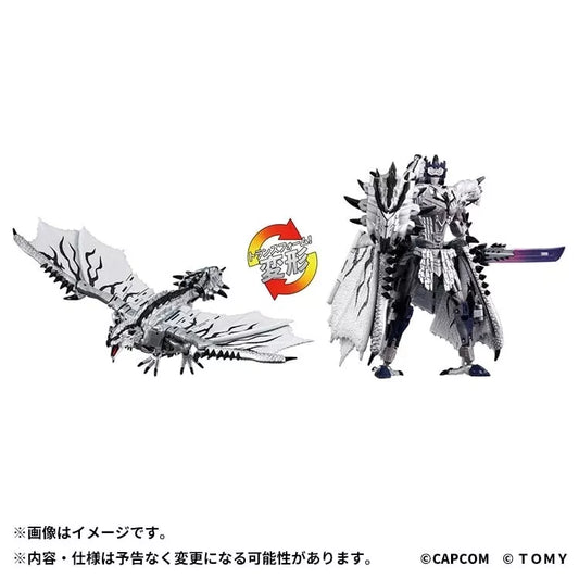 Hasbro Hunter x Transformers Takara Tomy Silver Rathalos Prime Au Stock Pre Sale