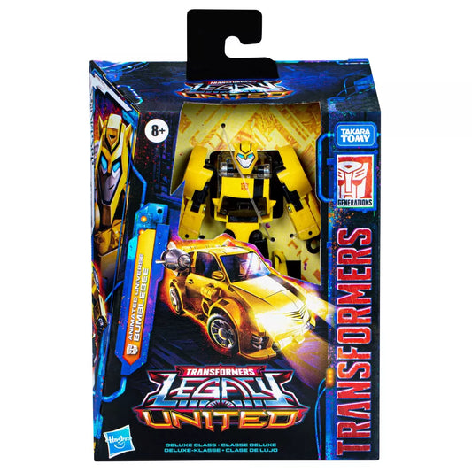 Transformers Legacy United Animated Universe Bumblebee Deluxe Class