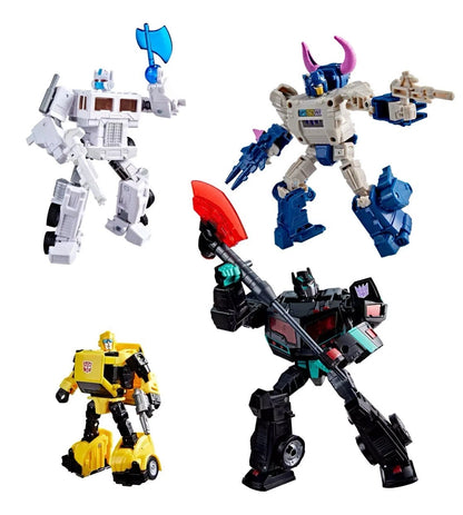 PreOrder Transformers Age of the Primes 4-Pack Nemesis Prime Ultra Magnus Horri-bull Bumblebee