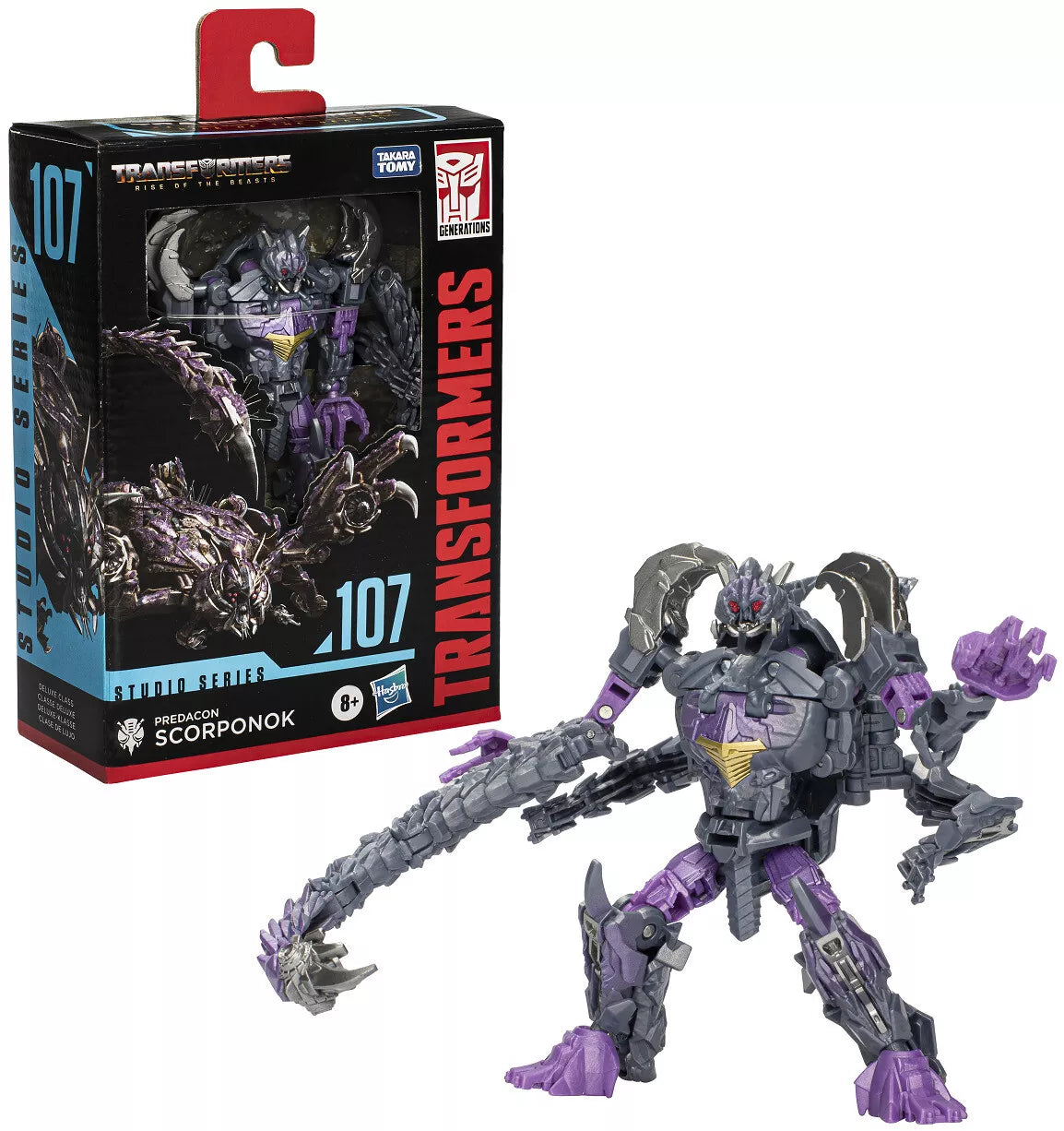 Studio Series 107 - Predacon Scorponok - Deluxe Class