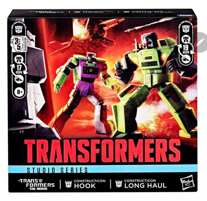 Studio Series - Long Haul and Hook - Constructicon - Commander Class